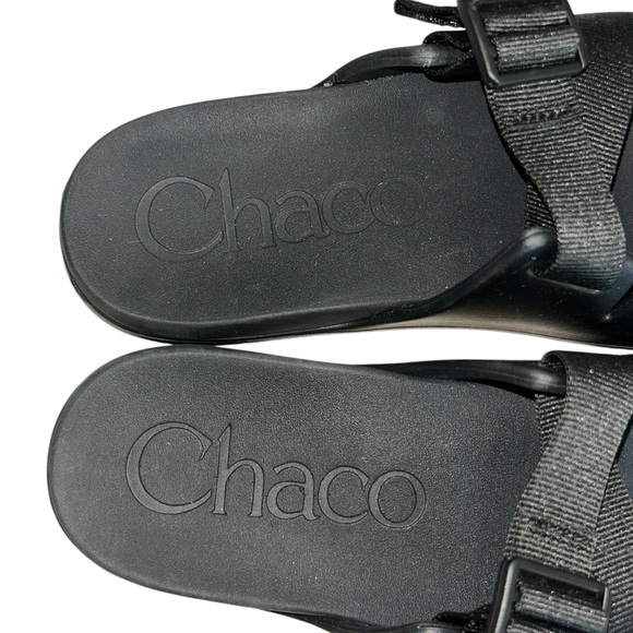 Chaco Chillos Women's Slide Sport Slip-On Sandal Black Size 8 - Picture 6 of 9